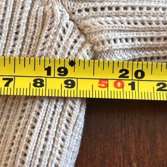 Tory Burch wool long pocketed cardigan woman’s xl - Picture 8 of 9